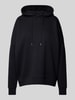 Noisy May Hoodie mit gerippten Abschlüssen Modell 'ALDEN' BLACK