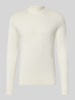MARKUP Sweter z golfem z dodatkiem wiskozy Złamany biały