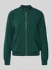 VERO MODA Regular fit blouson met ritssluitingdetail Donkergroen