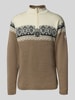 Dale of Norway Wollen pullover met schipperskraag, model 'Moritz' Offwhite