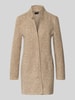 Vero Moda Regular Fit Longblazer in melierter Optik Modell 'BRUSHEDKATRINE' Beige Melange