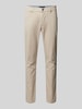 Christian Berg Men Regular Fit Chino im 5-Pocket-Design Sand