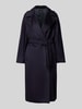 Weekend Max Mara Regular Fit Wollmantel aus reiner Schwurwolle Modell 'RESINA' Marine