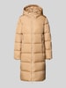 ARMANI EXCHANGE Płaszcz puchowy o kroju regular fit z dwustronnym zamkiem błyskawicznym Camel