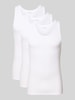 Calvin Klein Underwear Tanktop mit gerippten Abschlüssen im 3er-Pack Weiss