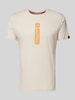 Alpha Industries T-Shirt aus reiner Baumwolle Offwhite