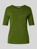 Christian Berg Woman Selection Gebreid shirt met ronde hals Groen