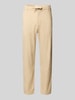 SELECTED HOMME Slim Tapered Fit Hose mit Tunnelzug Modell 'Brody' Beige