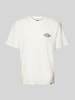 Dickies T-Shirt mit Label-Print Modell 'WOOD' Offwhite