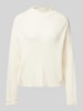 QS Strickpullover mit Turtleneck Offwhite