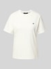 Weekend Max Mara Regular fit T-shirt van puur katoen, model 'VENACO' Wit