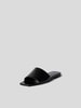 Aeyde Slides aus Leder Schwarz
