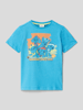 s.Oliver RED LABEL T-shirt met motiefprint Blauw