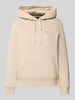 Tommy Jeans Regular Fit Hoodie aus Baumwoll-Mix  Sand