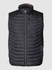 Tom Tailor Plus PLUS SIZE bodywarmer met opstaande kraag Zwart