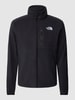 The North Face Fleecejack met labelstitching Zwart