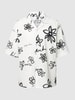 JAKE*S STUDIO MEN Vrijetijdsoverhemd met all-over motief Offwhite