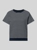 G-Star RAW T-shirt o kroju relaxed fit z mieszanki bawełny z naszywką z logo Złamany biały melanż