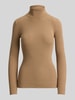 Lauren Ralph Lauren Slim Fit Rollkragenpullover aus Baumwoll-Modal-Mix Camel
