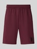 CHAMPION Sweatshorts met logoprint, model 'TAPE' Bordeaux