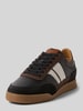 BULLBOXER Sneakers met contrastgarnering Donkerbruin