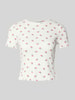 Vero Moda Regular fit T-shirt van katoenmix, model 'HARRY' Wit