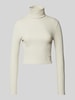 Calvin Klein Jeans Shirt met lange mouwen en col Beige