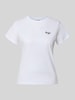 HUGO Blue Regular fit t-shirt van puur katoen model 'Damatee_B' Wit