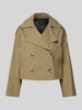 Mango Trenchcoat mit Leistentaschen Modell 'LIPA' Khaki