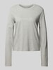 Calvin Klein Underwear Longsleeve mit Label-Stitching Hellgrau