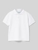 Mayoral Regular Fit Poloshirt mit Label-Stitching Weiss