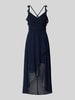 V.M. Cocktailkleid mit Herz-Ausschnitt Marine