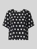 s.Oliver RED LABEL Relaxed Fit Blusenshirt aus Viskose-Mix Black