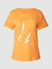 Tom Tailor T-shirt met motiefprint Oranje