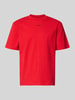 HUGO Regular Fit T-Shirt aus reiner Baumwolle Modell 'DAPOLINO' Rot