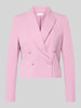Jake*s Cocktail Dubbelrijige blazer met reverskraag Roze