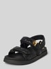Steve Madden Sandalen van echt leer, model 'MONA' Zwart
