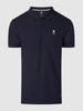 Prince Bowtie Poloshirt van piqué Marineblauw