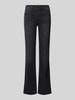 Raffaello Rossi Flared Jeans im 5-Pocket-Design Anthrazit
