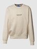 Jack & Jones Sweatshirt mit Label-Print Modell 'VESTERBRO' Offwhite