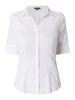 More & More Bluse mit kurzem Arm  Weiss