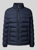 Strellson Regular Fit Steppjacke mit Stehkragen Modell 'MODENA FUSED' Dunkelblau