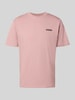 Napapijri T-Shirt mit Logo und Rundhalsausschnitt Altrosa