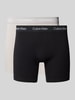 Calvin Klein Underwear Boxershort met band met label in een set van 3 stuks Petrol