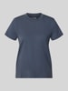 SCHIESSER Regular fit pyjama-shirt van katoenmix Donkerblauw