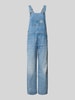 Carhartt Work In Progress Latzhose mit Brusttasche und Label-Patch Jeansblau