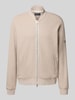Marc O'Polo Regular Fit Strickjacke aus reiner Baumwolle Beige