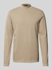 Drykorn Longsleeve mit Stehkragen Modell 'MORITZO' Beige