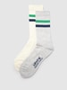 Levi's® Socken mit Kontraststreifen im 2er-Pack Modell 'SPORT STRIPE' Weiss