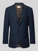 Carl Gross Regular Fit Harris Tweed Sakko aus Schurwolle Modell 'Theo' Dunkelblau